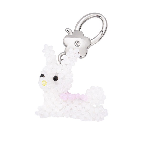 White Rabbit Key Ring