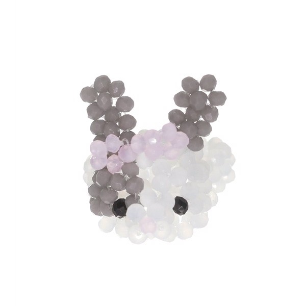 Rabbit Beads Ring (Spotted)