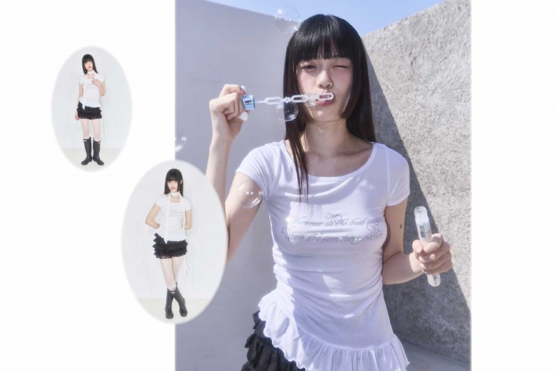 アンバルフリル ホットフィックス トップ（ホワイト）