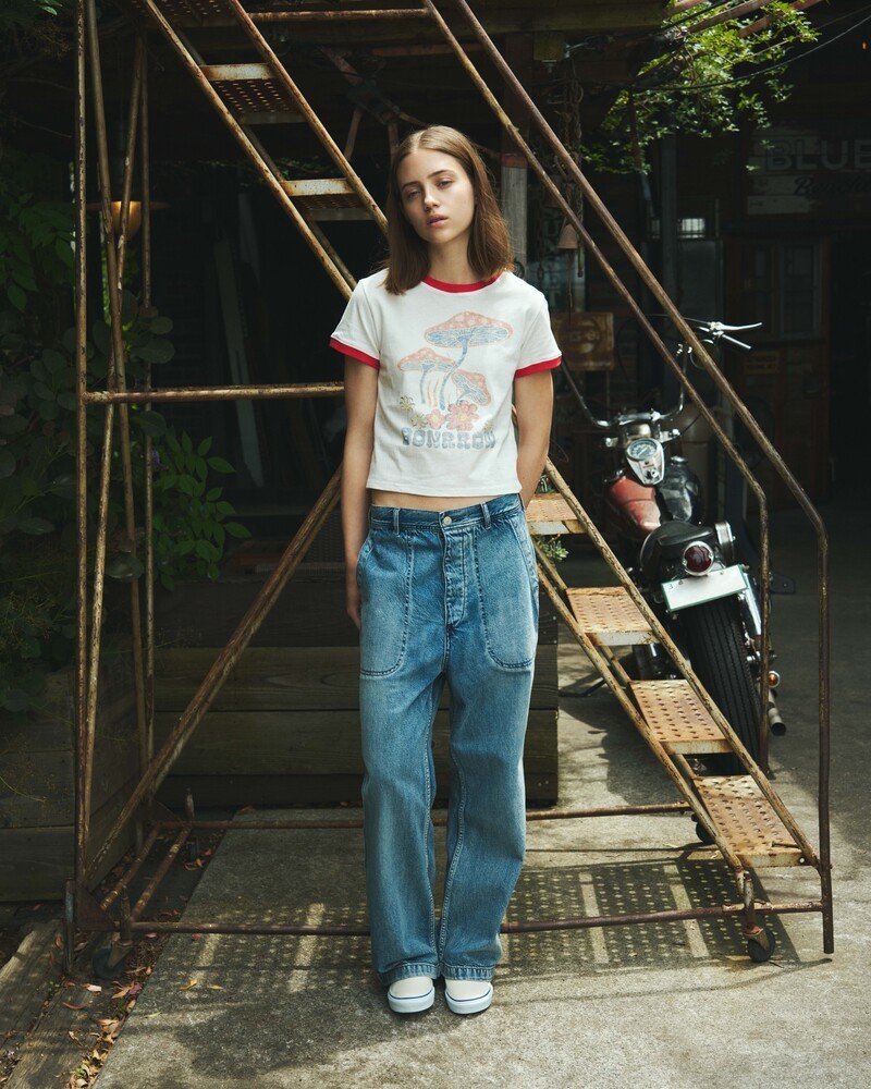 Crop Mushroom Tee_White