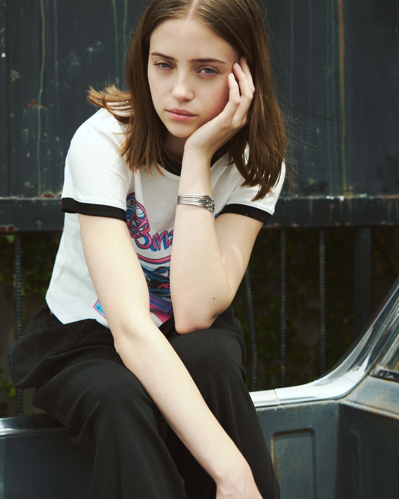Crop Pinkrod Tee_White