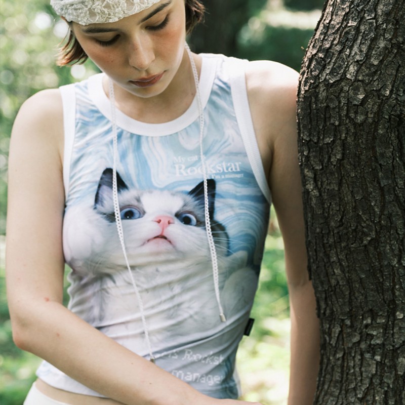 Meme Sleeveless Top (BEO)