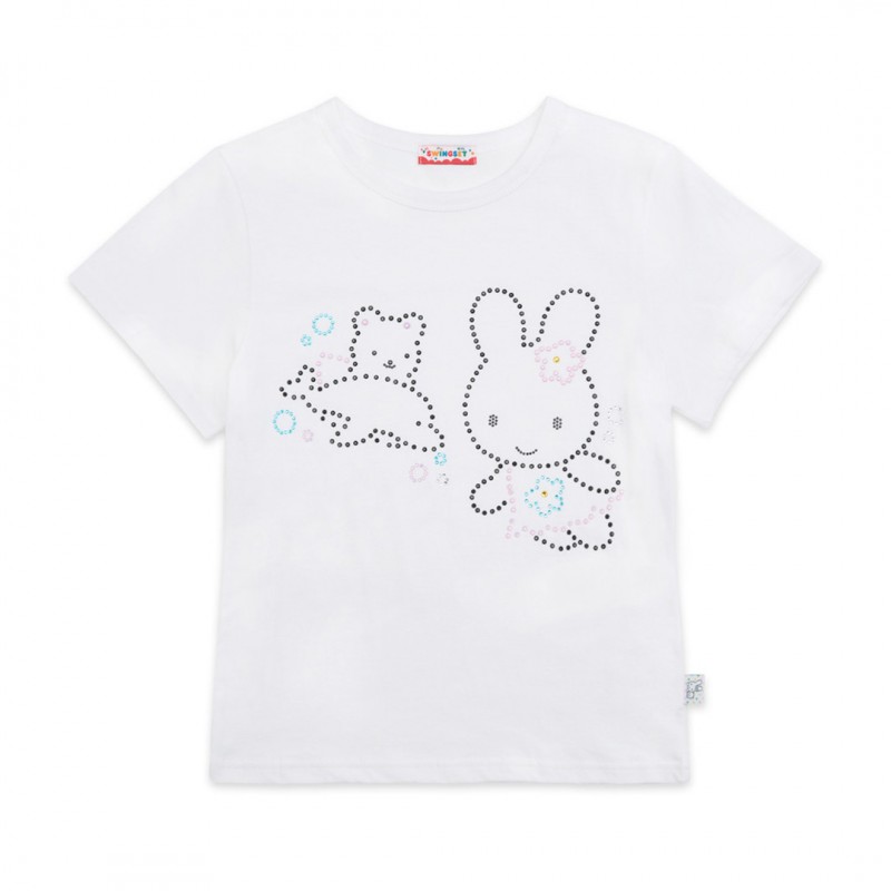 [X YOUNGART] KIDDY&JINI Summer Cubic T-Shirt