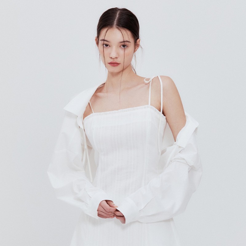 Baby shirts bolero (white)