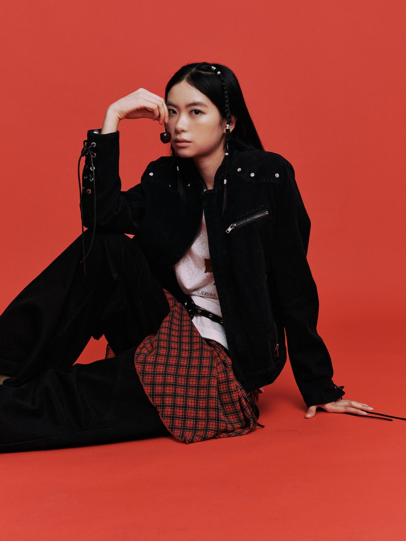 ヴィンテージデニム ライダースジャケット