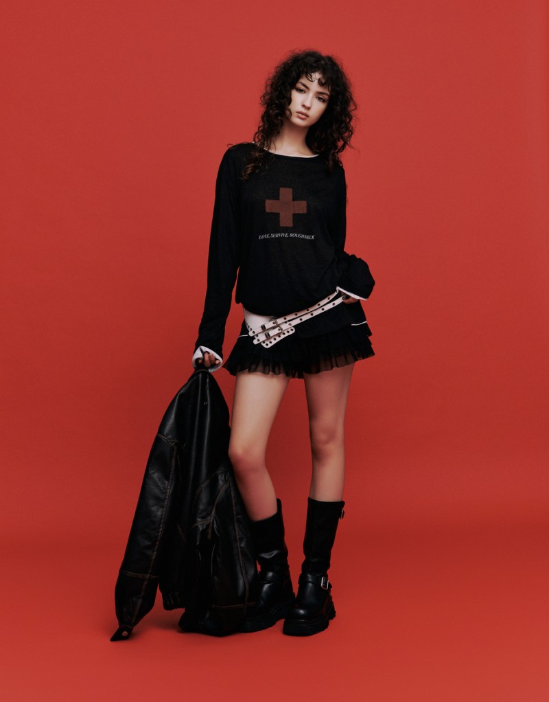 サバイブ ルーズフィット ロングスリーブ（ブラック）