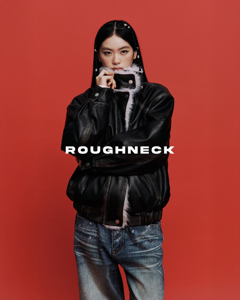 ウォッシングレザー ムスタンジャケット（グレー）