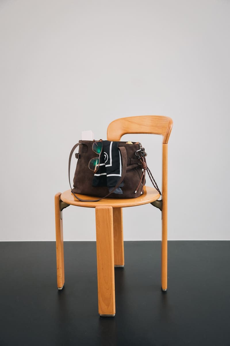 DOUBLE BELT SHOULDER MEDIUM(WARM CHOCO)