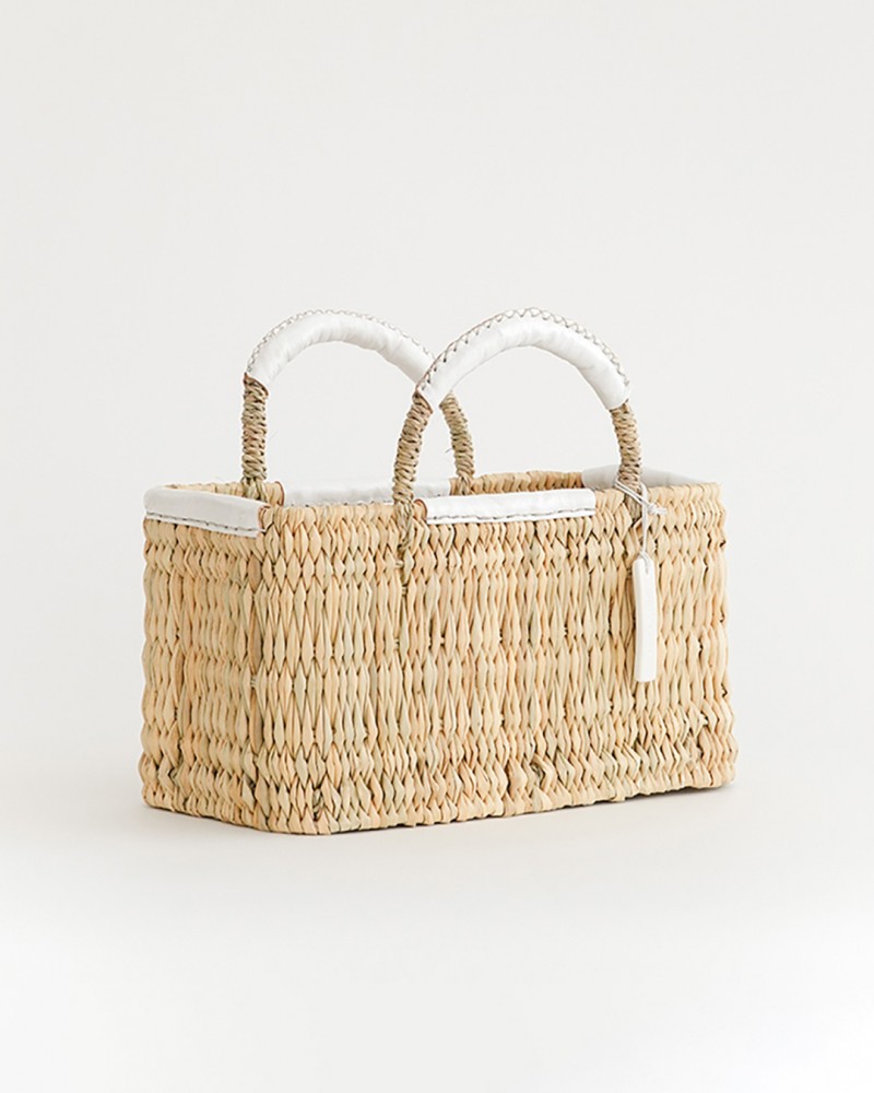 White Square Tote