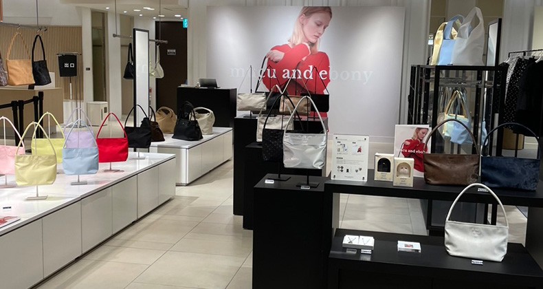 mucu and ebony 阪急うめだ本店POPUP