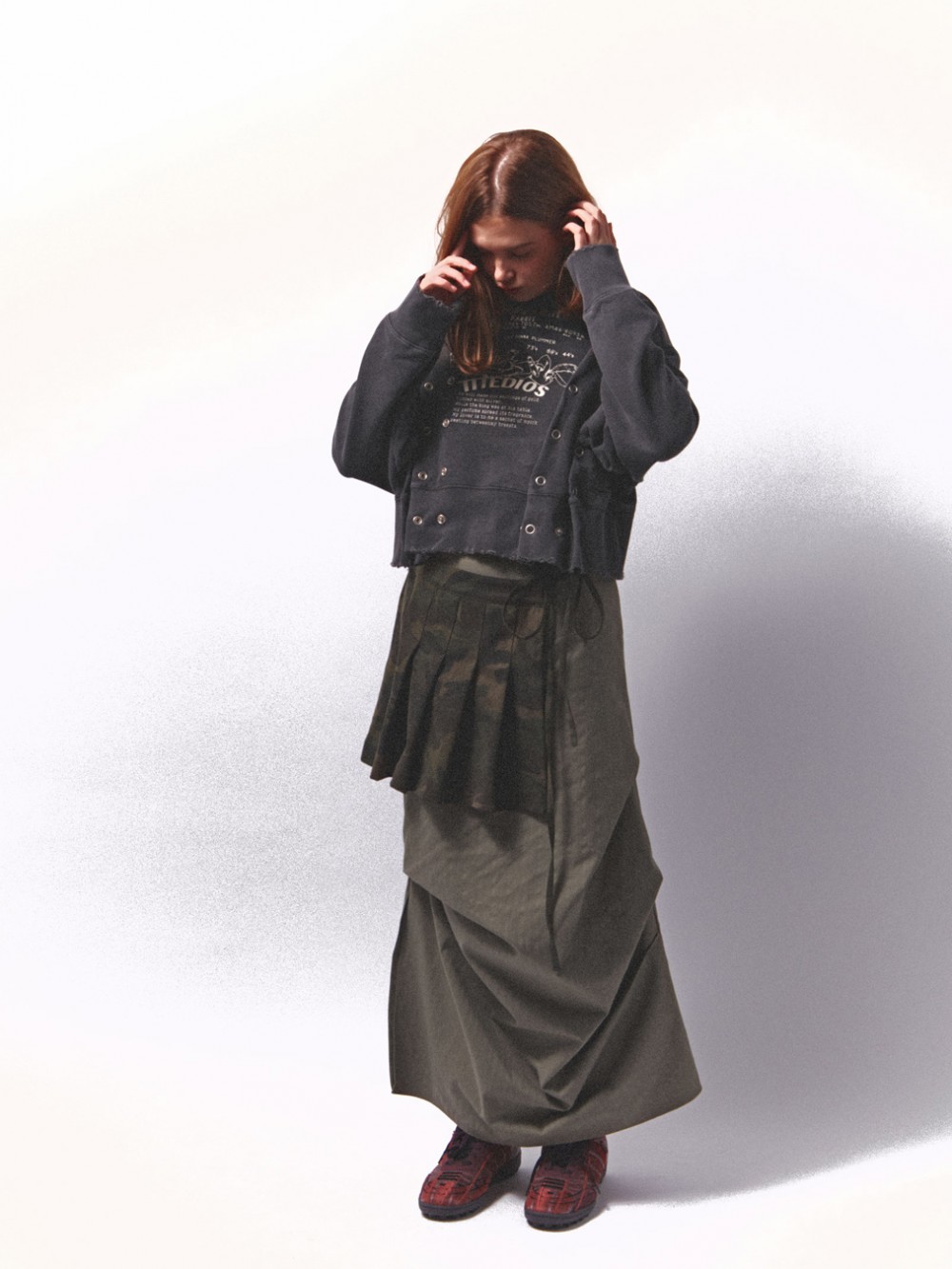 23 レイヤードタックロングスカート | loerails | HANA(ハナ) #10
