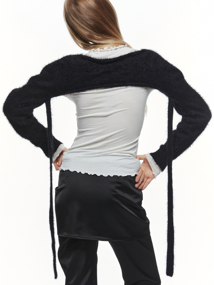 ヘアリーボレロ (ブラック) | THREE TO EIGHTY | HANA(ハナ) #11