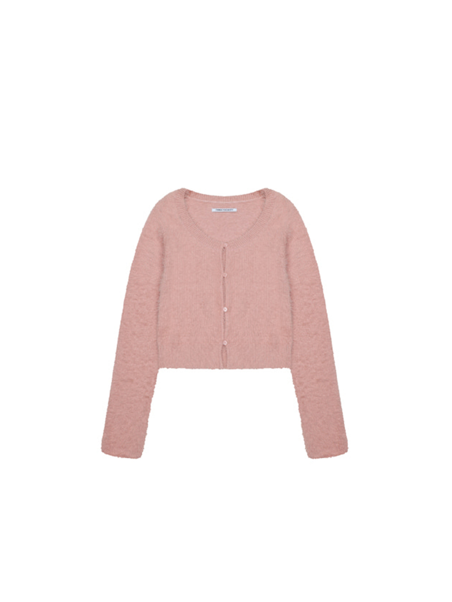 ヘアリーカーディガン (ピンク) | THREE TO EIGHTY | HANA(ハナ) #2