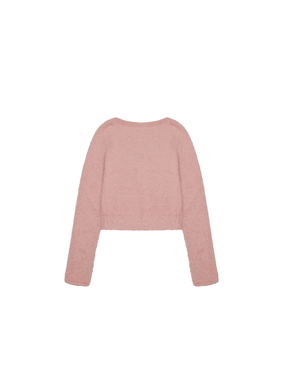 ヘアリーカーディガン (ピンク) | THREE TO EIGHTY | HANA(ハナ) #3