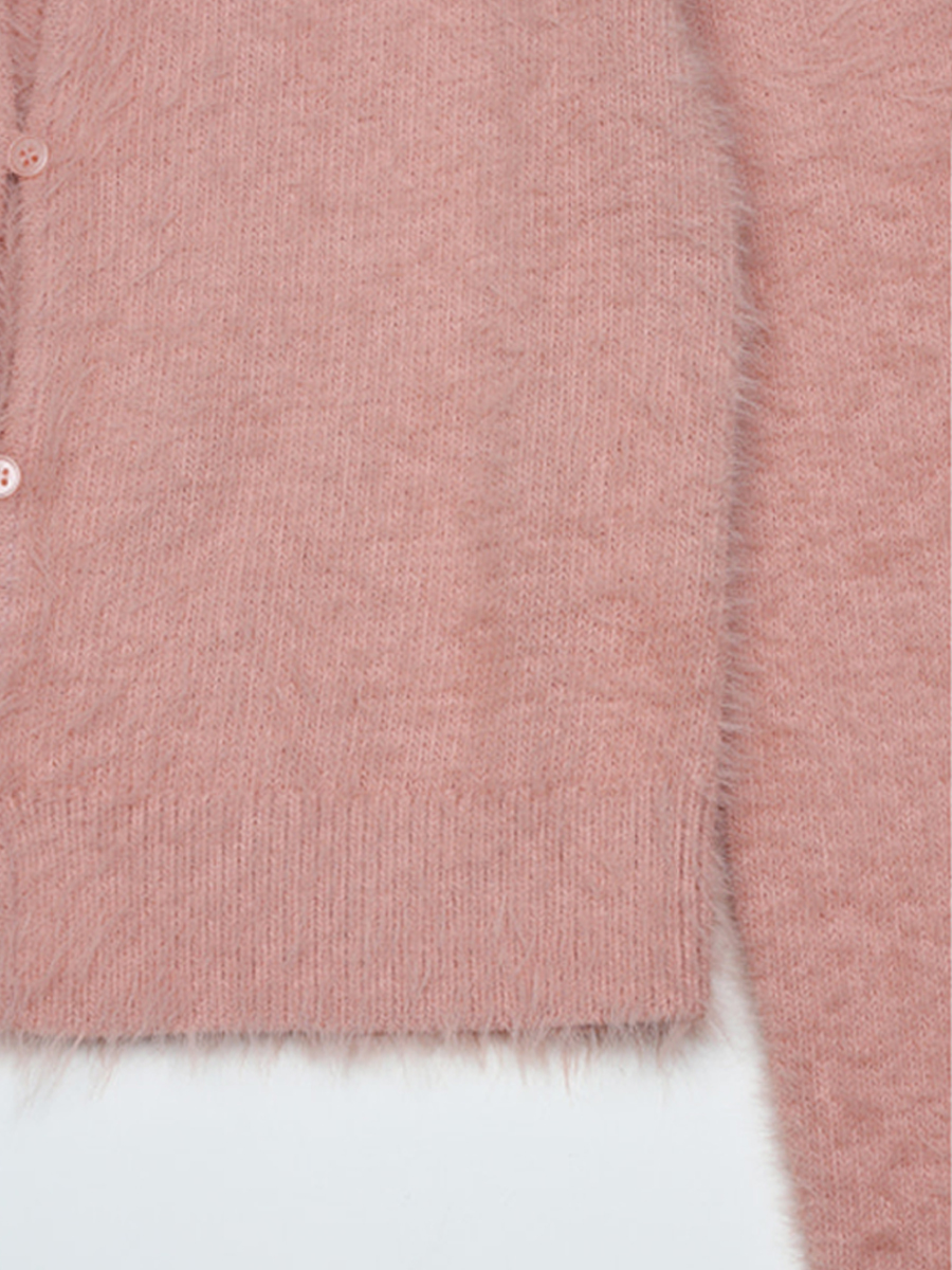 ヘアリーカーディガン (ピンク) | THREE TO EIGHTY | HANA(ハナ) #5