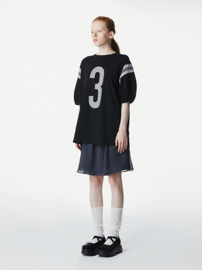 ストラップメリージェーンプラットフォーム（ブラック） | THREE TO EIGHTY | HANA(ハナ) #7