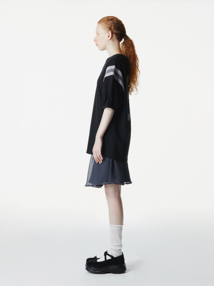 ストラップメリージェーンプラットフォーム（ブラック） | THREE TO EIGHTY | HANA(ハナ) #8