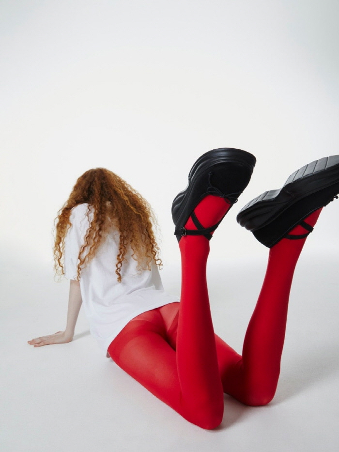 ストラップメリージェーンプラットフォーム（ブラック） | THREE TO EIGHTY | HANA(ハナ) #9