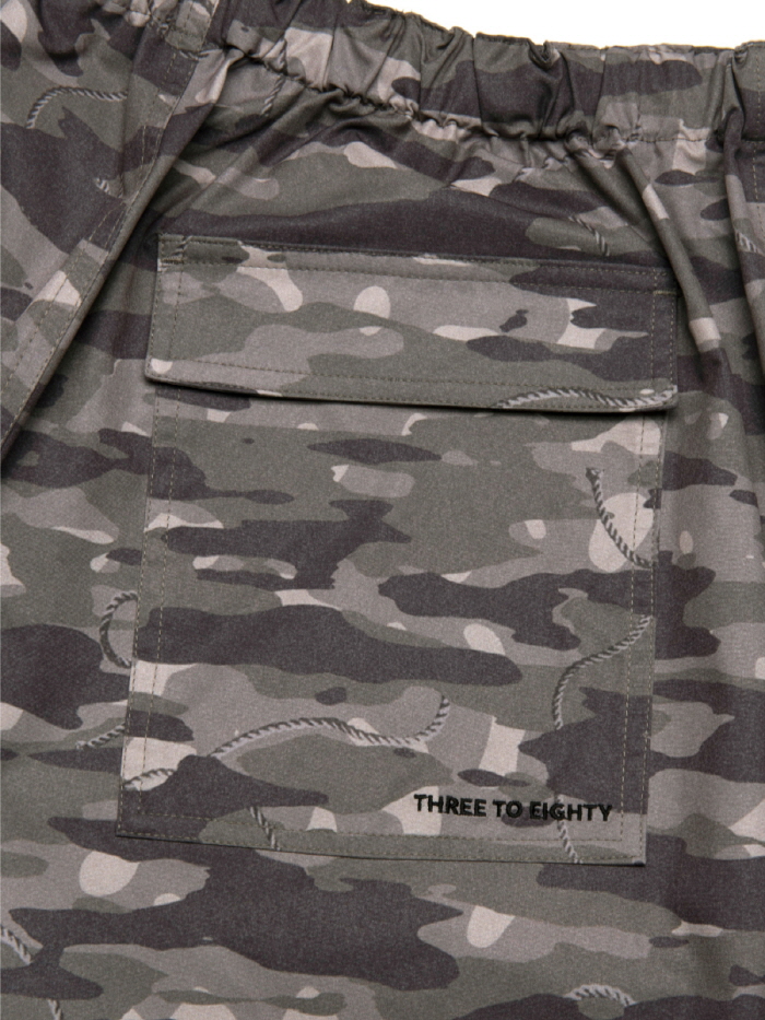 パラシュートカーゴパンツ（カーキ） | THREE TO EIGHTY | HANA(ハナ) #5