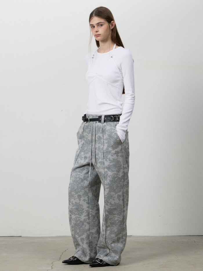 アーバンワイドジョガーパンツ（M.グレー） | THREE TO EIGHTY | HANA(ハナ) #8