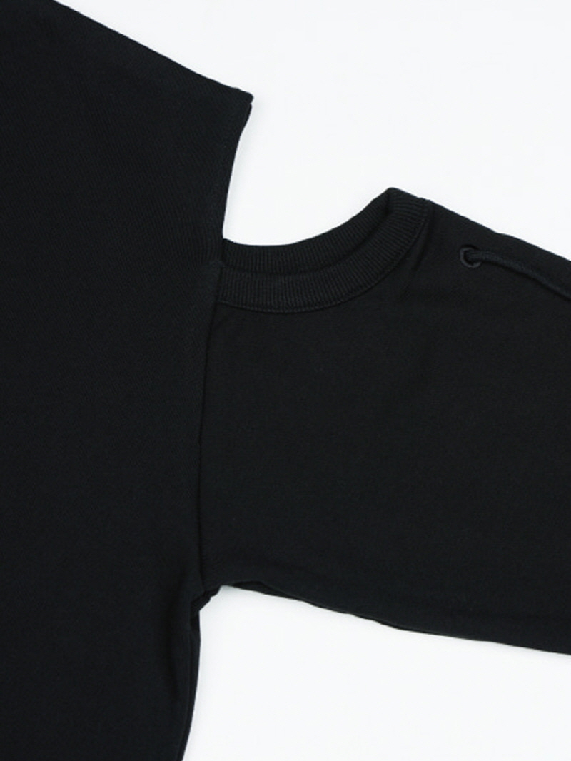 カットアウト スウェットシャツ (ブラック) | THREE TO EIGHTY | HANA(ハナ) #5