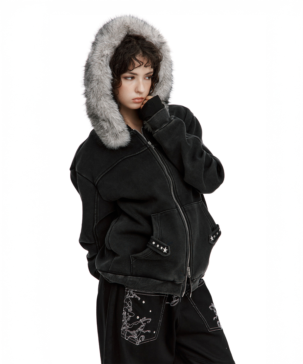 ブレスファー ジップアップパーカー | ROUGHNECK | HANA(ハナ) #18