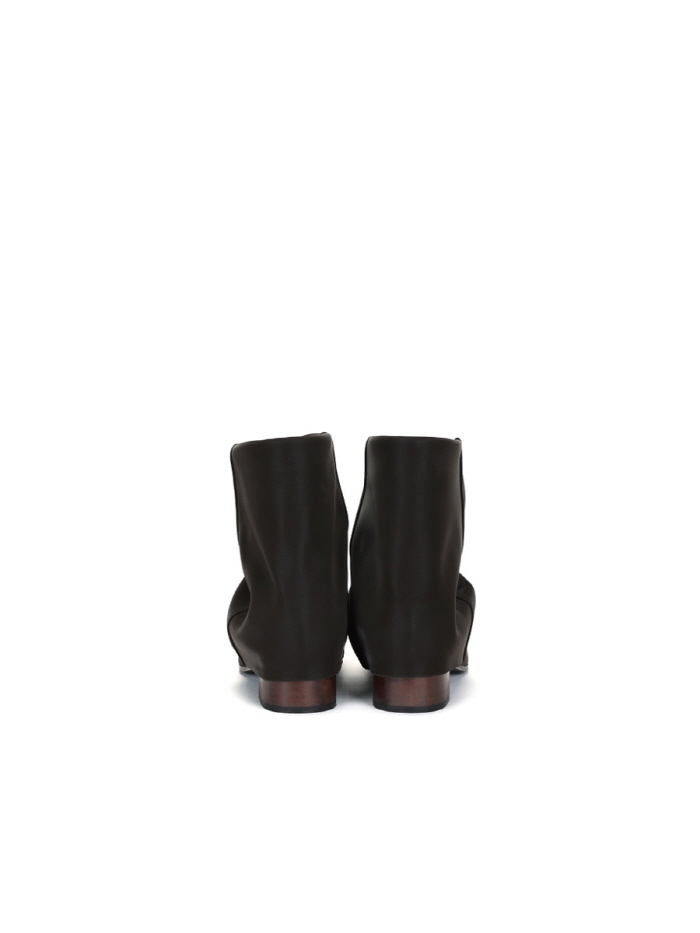 リンクルレザーブーツ（ダークブラウン）_ショート | THREE TO EIGHTY | HANA(ハナ) #5