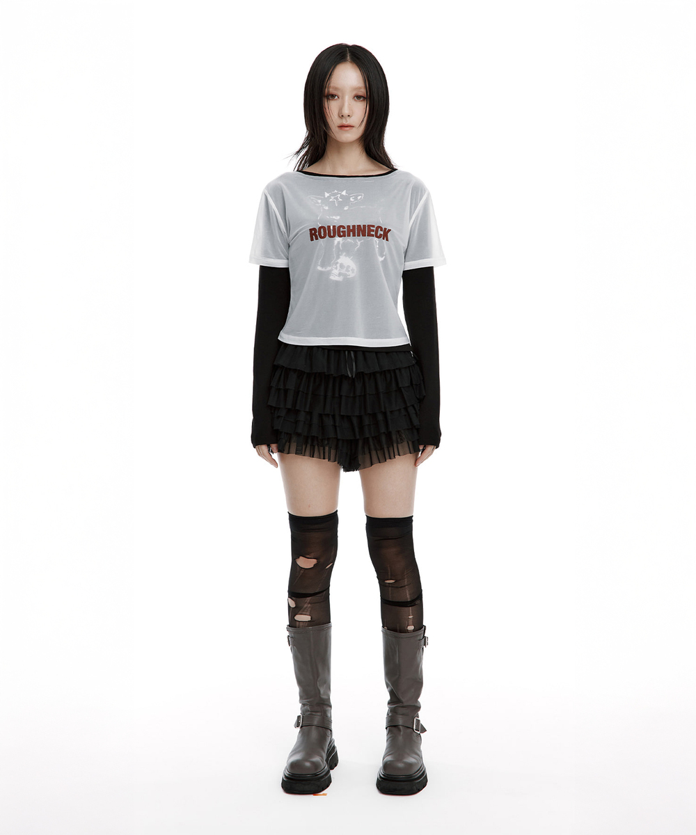 ダブルシアーロングスリーブトップ | ROUGHNECK | HANA(ハナ) #2