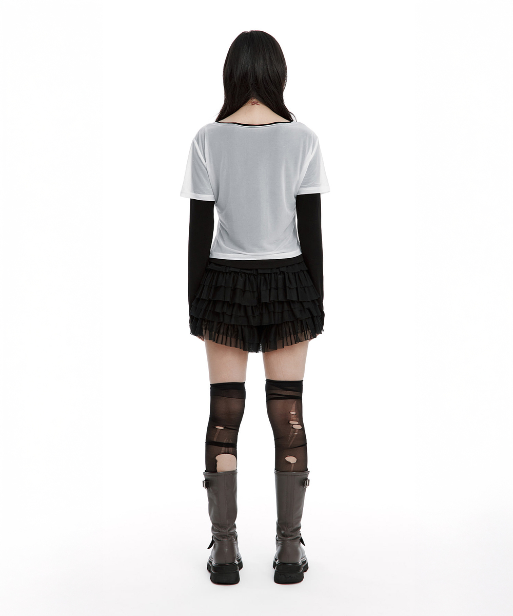 ダブルシアーロングスリーブトップ | ROUGHNECK | HANA(ハナ) #4