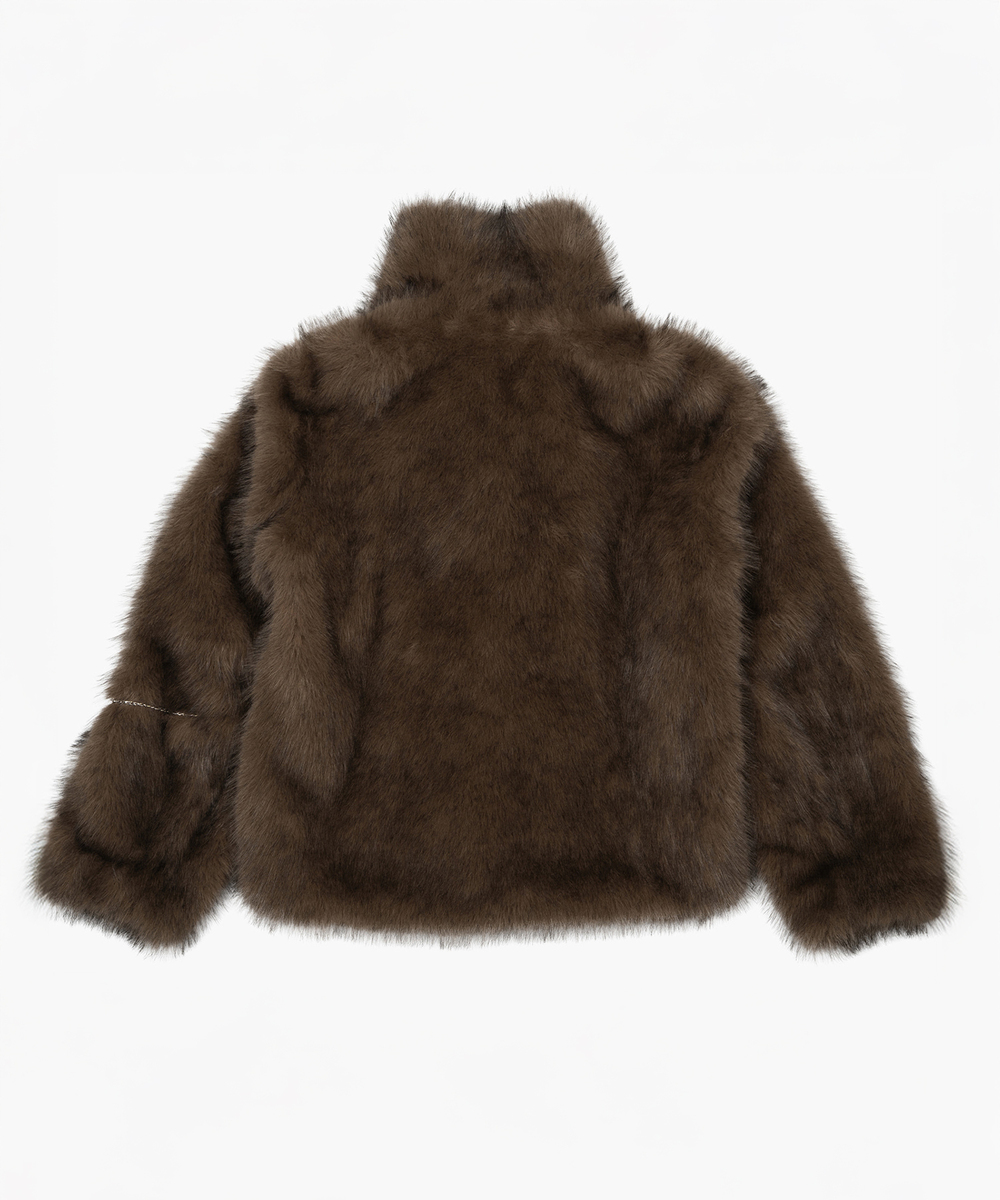 モカフェイクファージャケット | ROUGHNECK | HANA(ハナ) #23