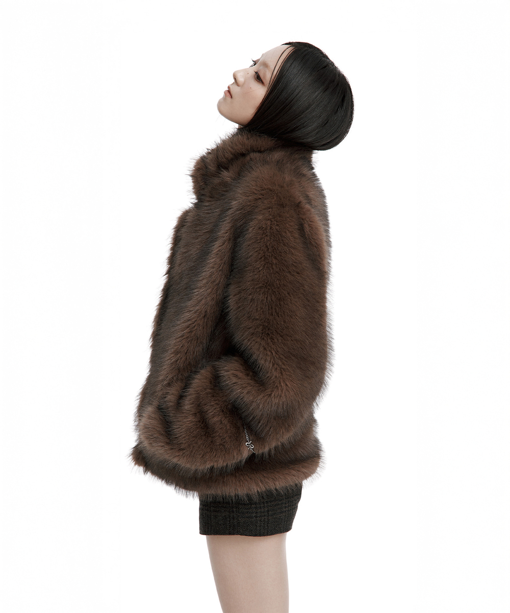 モカフェイクファージャケット | ROUGHNECK | HANA(ハナ) #9