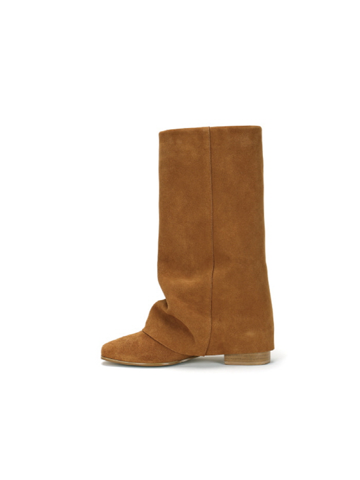 リンクルレザーブーツ（キャメル） | THREE TO EIGHTY | HANA(ハナ) #3