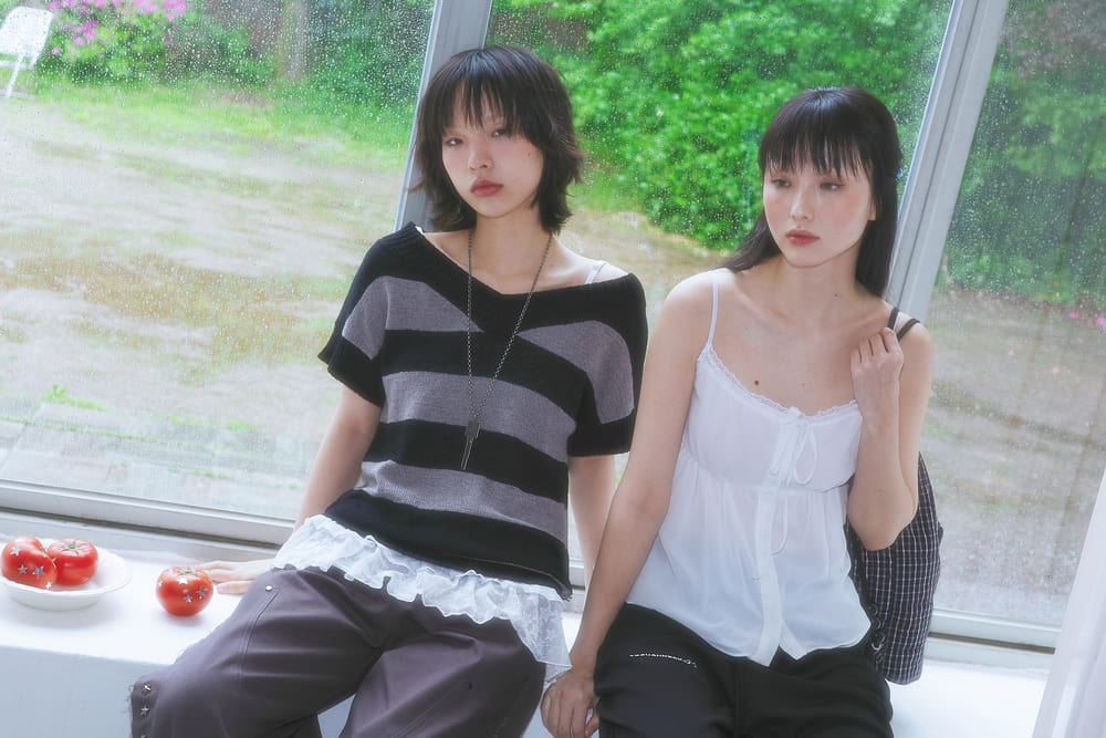 ベルシフォン レース トップ（ホワイト） | ROUGHNECK | HANA(ハナ) #3