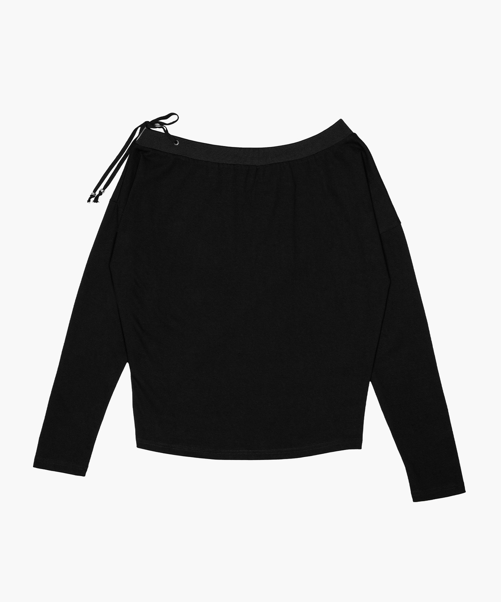 スレイ オフショルダートップ（ブラック） | ROUGHNECK | HANA(ハナ) #14