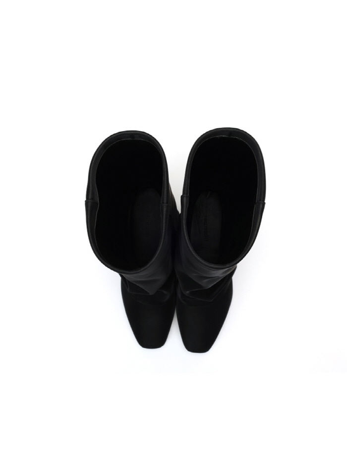 リンクルレザーブーツ（ブラック） | THREE TO EIGHTY | HANA(ハナ) #6