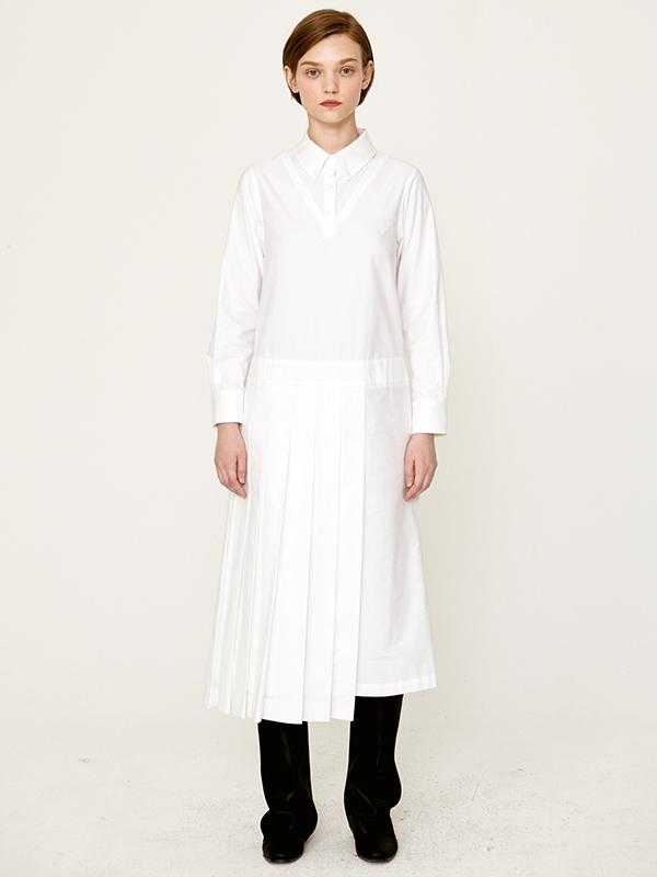 オックスフォードシャツドレス（ホワイト） | PHILOCALY | HANA(ハナ) #8