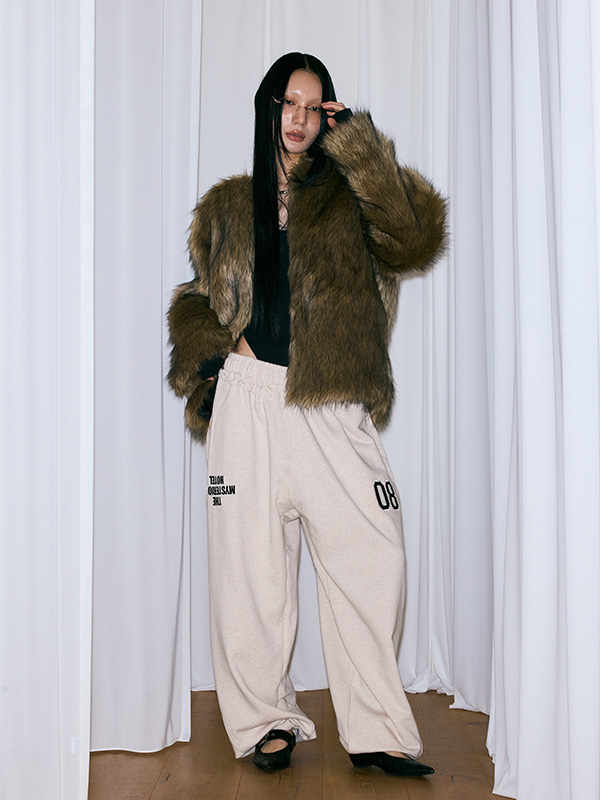 シティガール ミックスファージャケット_ブラウン | THE MYSTERIOUS HOTEL | HANA(ハナ) #2