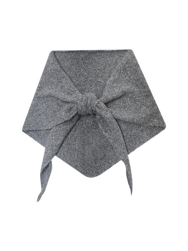 ローズエンブロイダリーマフラー（チャコール） | Margarin Fingers | HANA(ハナ) #8