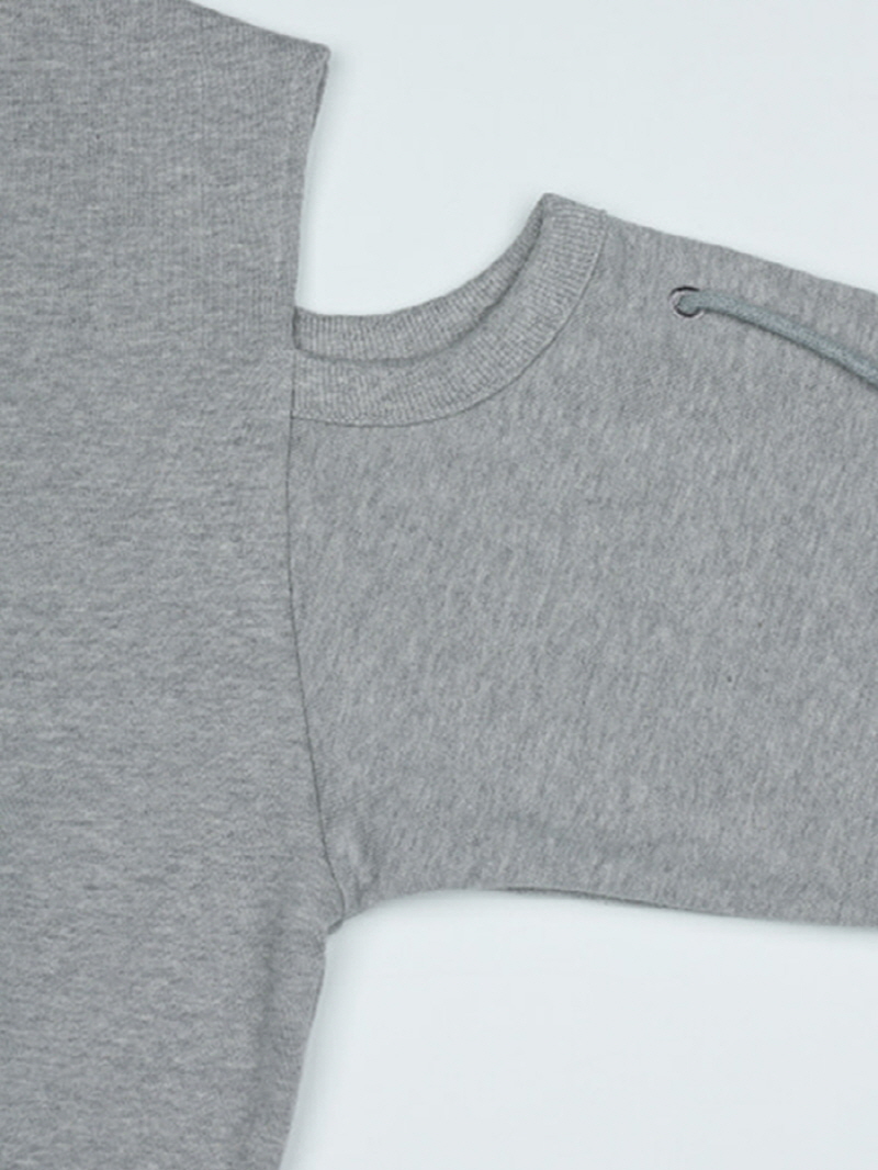 カットアウト スウェットシャツ (M.グレー) | THREE TO EIGHTY | HANA(ハナ) #5