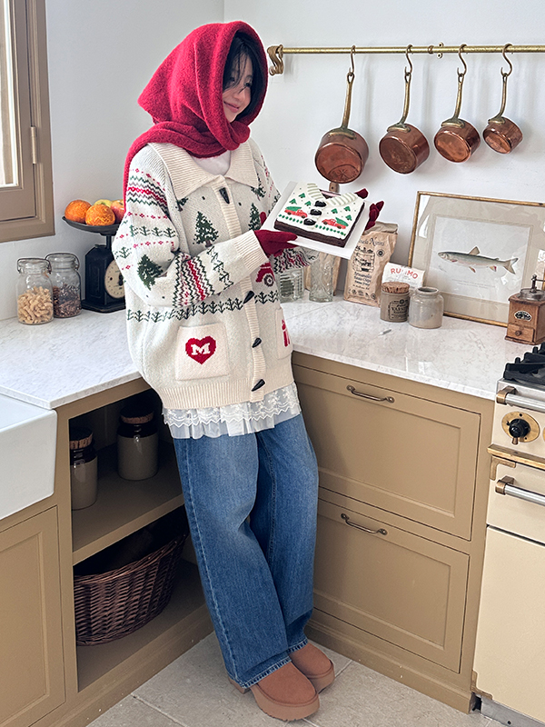 ローズエンブロイダリーマフラー（レッド） | Margarin Fingers | HANA(ハナ) #2