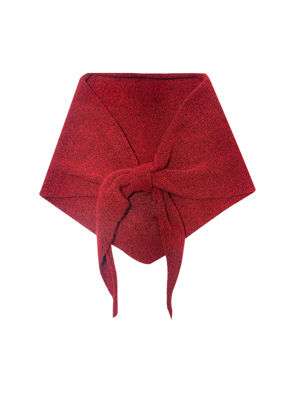 ローズエンブロイダリーマフラー（レッド） | Margarin Fingers | HANA(ハナ) #5