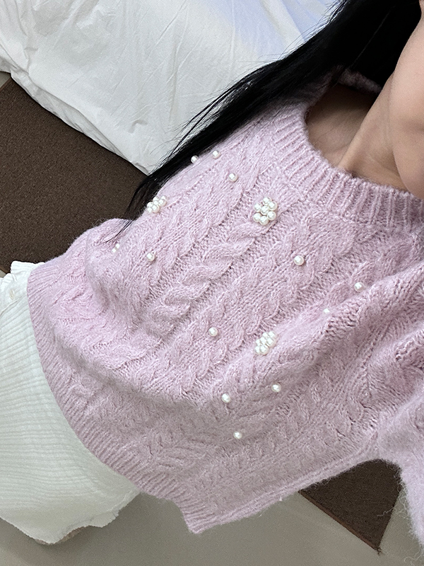 パールポイントプルオーバー（ピンク） | Margarin Fingers | HANA(ハナ) #4