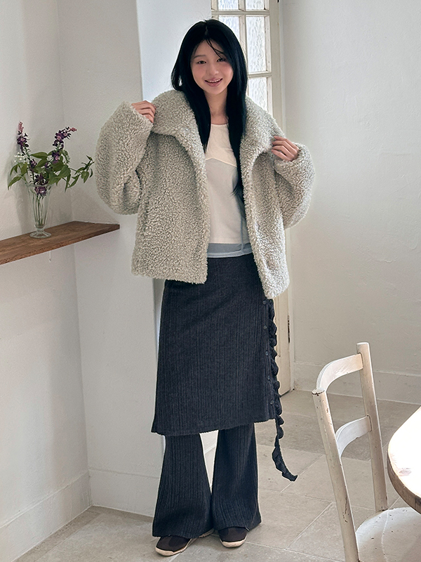 ブークレヒドゥンスナップファージャケット（ミント） | Margarin Fingers | HANA(ハナ) #5