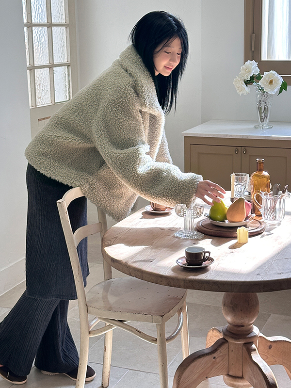 ブークレヒドゥンスナップファージャケット（ミント） | Margarin Fingers | HANA(ハナ) #6