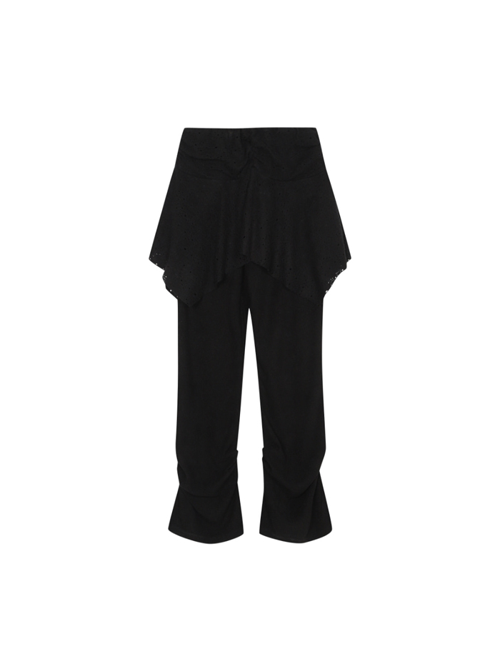 ピンタックブーツカットスカートパンツ（ブラック） | THREE TO EIGHTY | HANA(ハナ) #2