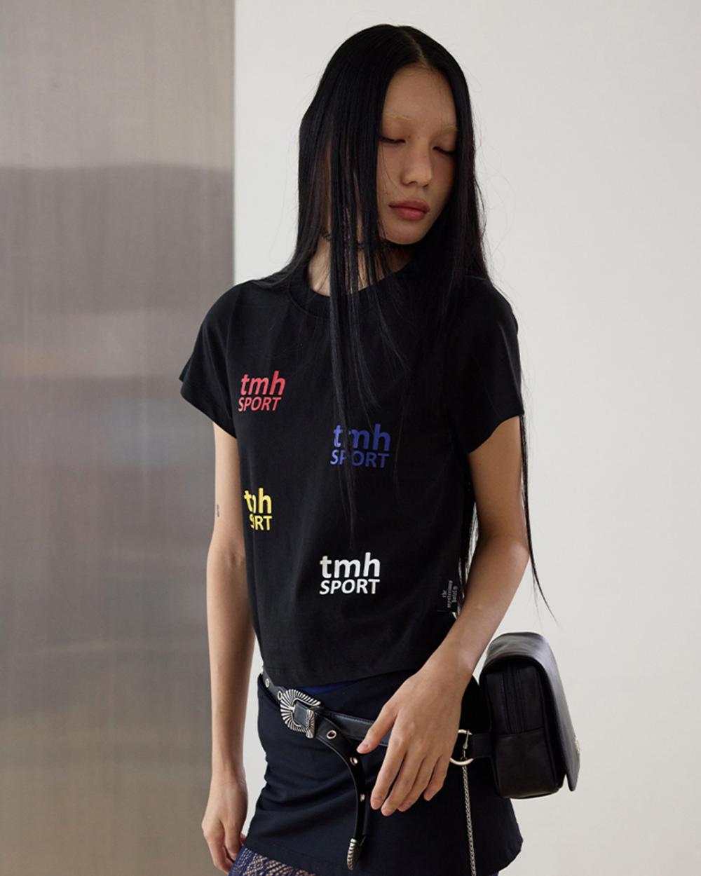 TMHスポーツ マルチロゴTシャツ_ブラック | THE MYSTERIOUS HOTEL | HANA(ハナ) #8