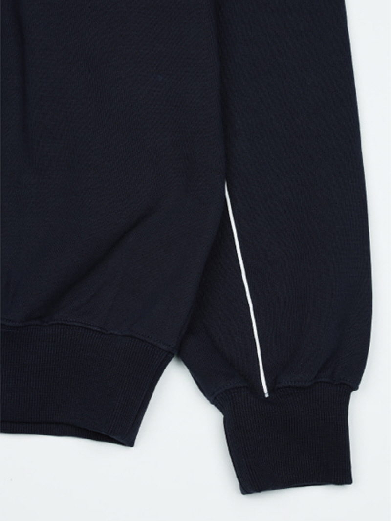 リボンオーバーフィット スウェットシャツ (ネイビー) | THREE TO EIGHTY | HANA(ハナ) #6