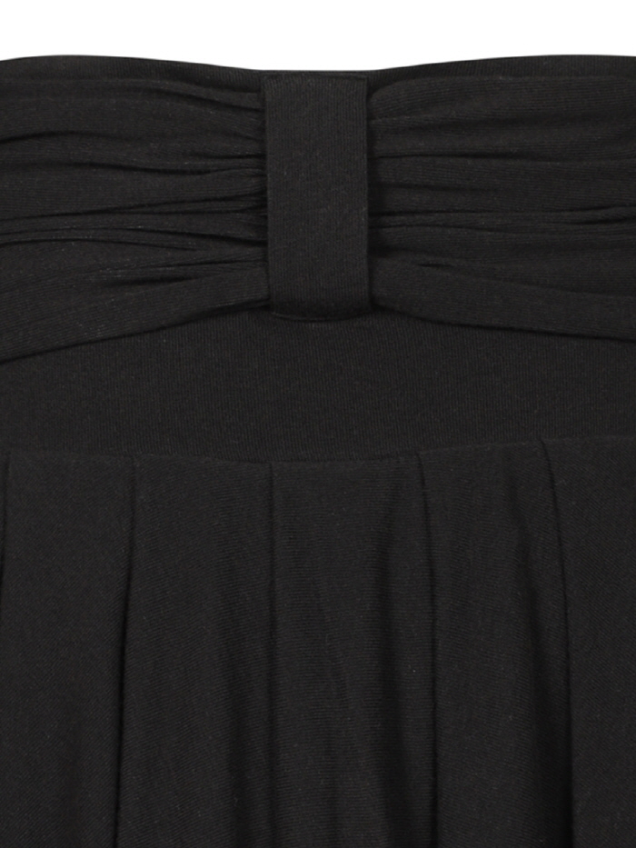 リボンノットミニスカート（ブラック） | THREE TO EIGHTY | HANA(ハナ) #5