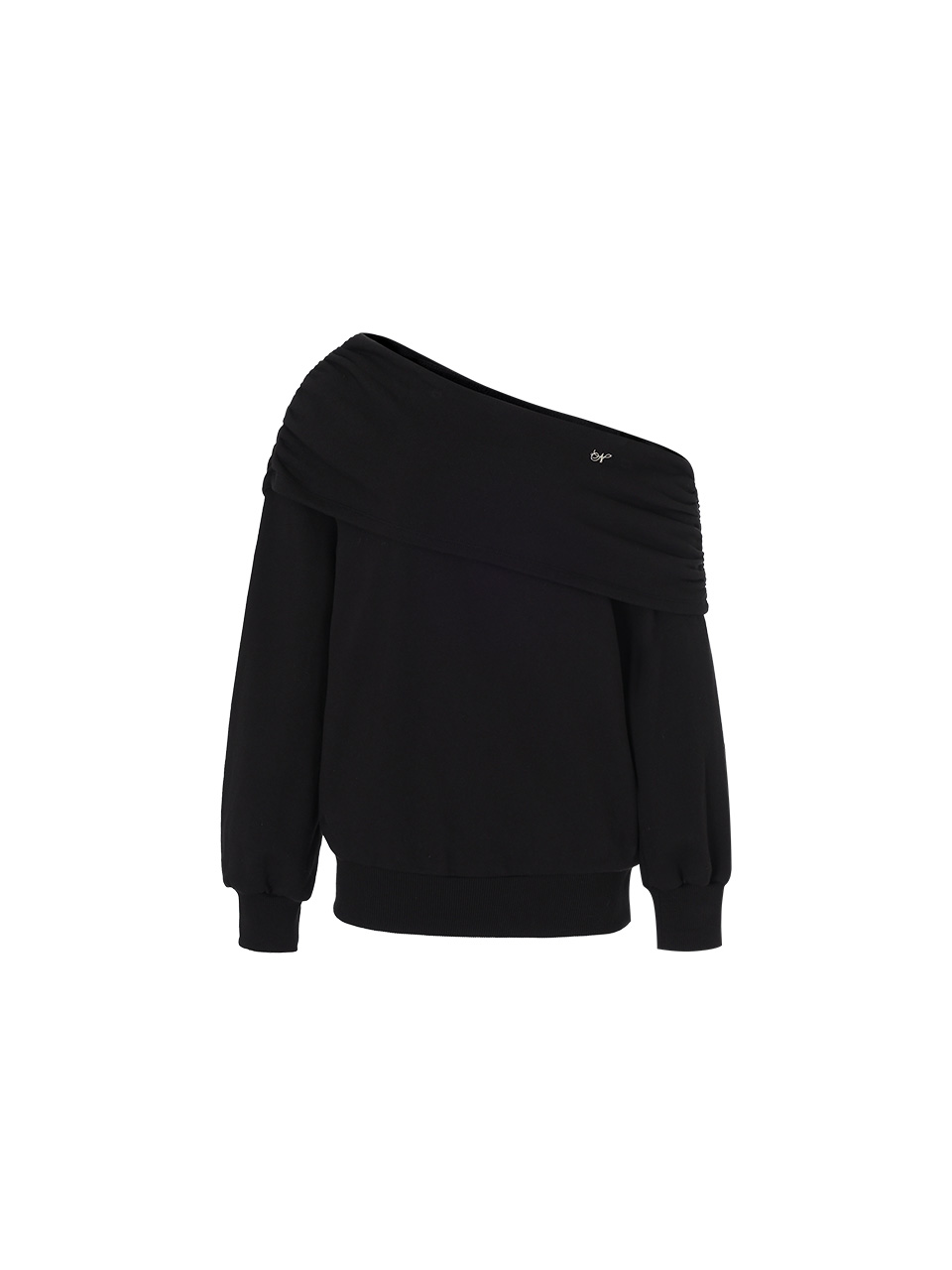 ドレープシンボルスウェットシャツ（ブラック） | Not your rose | HANA(ハナ) #8