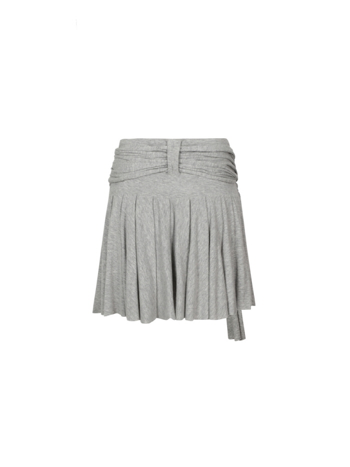 リボンノットミニスカート（M.グレー） | THREE TO EIGHTY | HANA(ハナ) #3